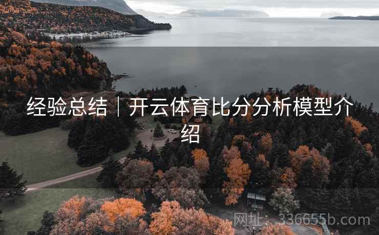 经验总结｜开云体育比分分析模型介绍