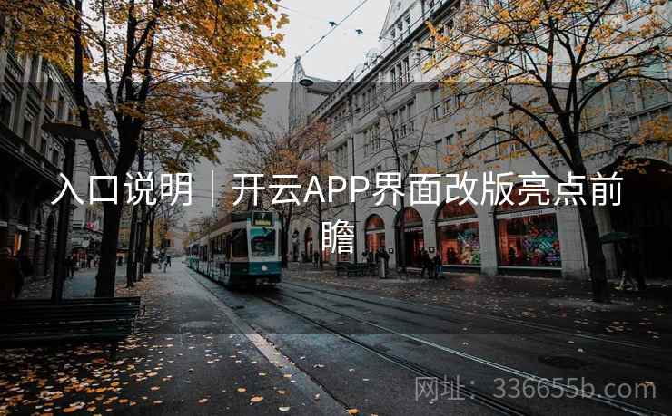 入口说明｜开云APP界面改版亮点前瞻